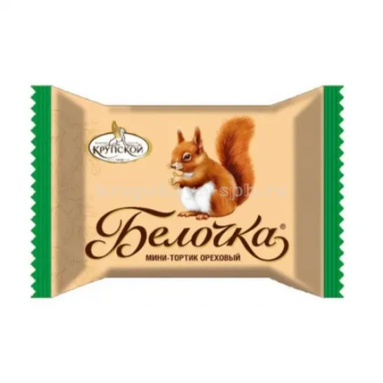 Мини-тортик Белочка ореховый 38 гр.